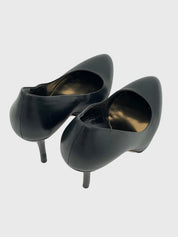 Gucci Round-Toe Plateau Pump EU 36.5 Schwarz