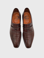 Santoni Carlos Penny Loafer Loafer EU 43.5 Braun