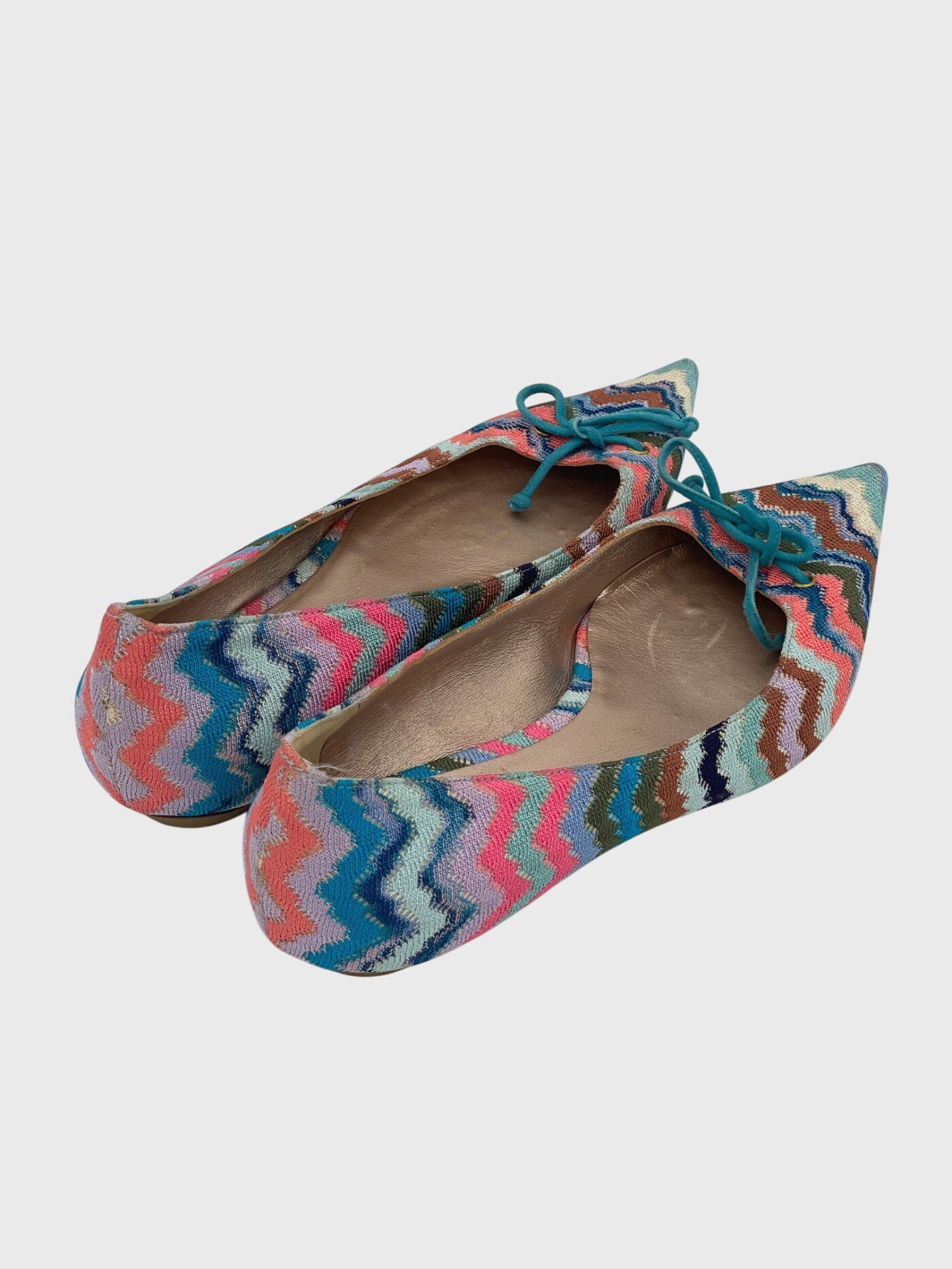 Missoni Chevron Ballerina EU 39 Mehrfarbig