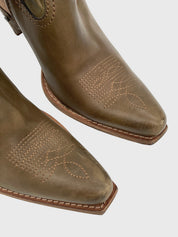 Dior Gaucho Stiefel EU 37.5 Grün - Image 7