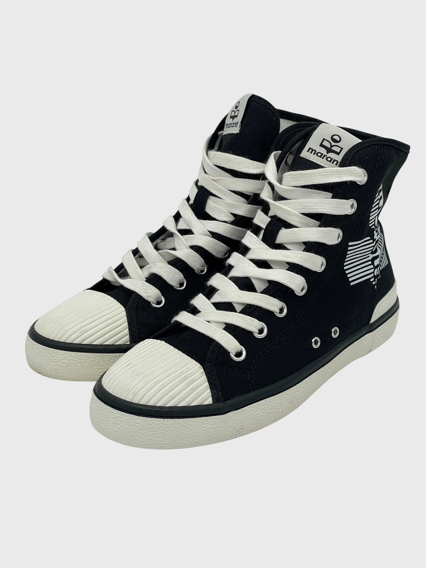 Isabel Marant Benkeen High Top Sneaker EU 37 Schwarz