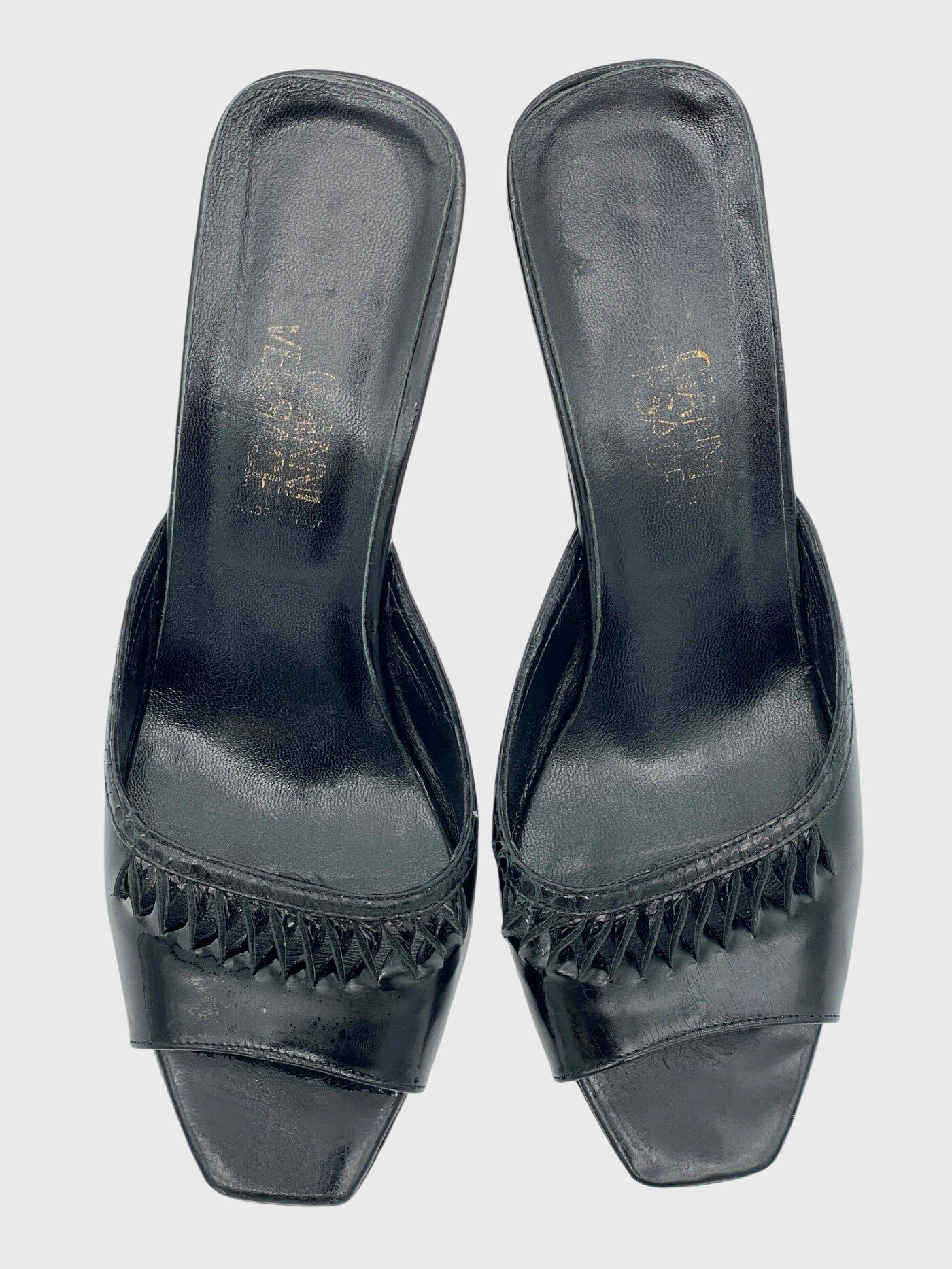 Versace Medusa Mule Pump EU 36.5 Schwarz