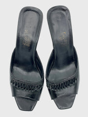 Versace Medusa Mule Pump EU 36.5 Schwarz