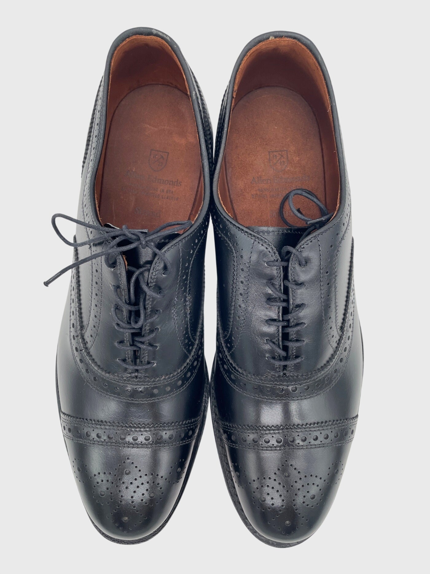 Allen Edmonds Strand Oxford EU 44 Schwarz