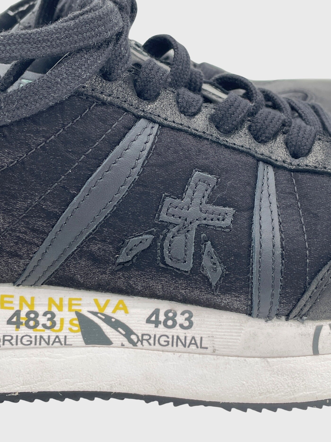 Premiata Conny Low Top Sneaker EU 38 Schwarz