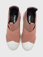 Pollini Z1414 Slip-On Sneaker EU 37 Pink
