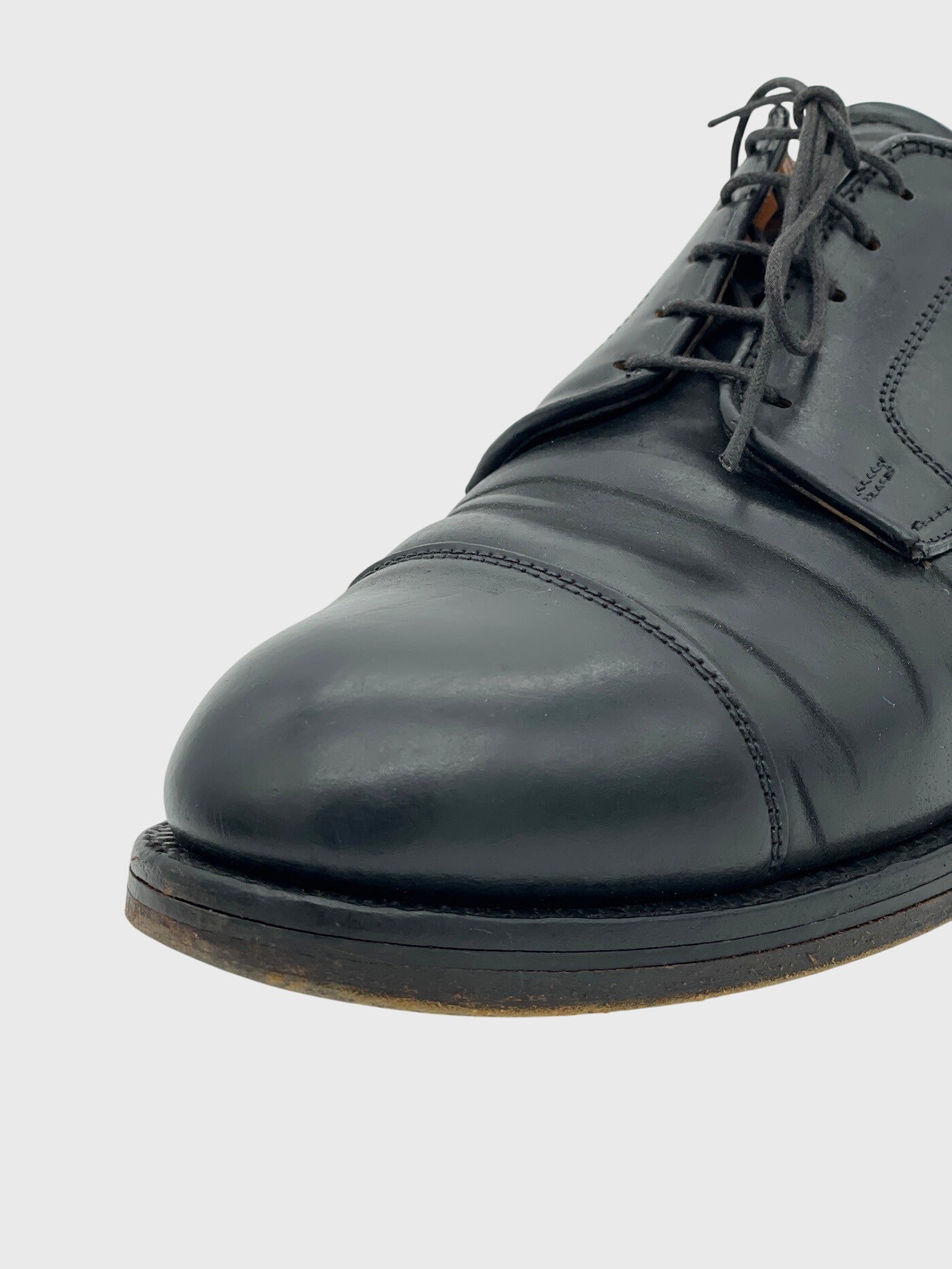 Alden Cap Toe Derby EU 40.5 Schwarz