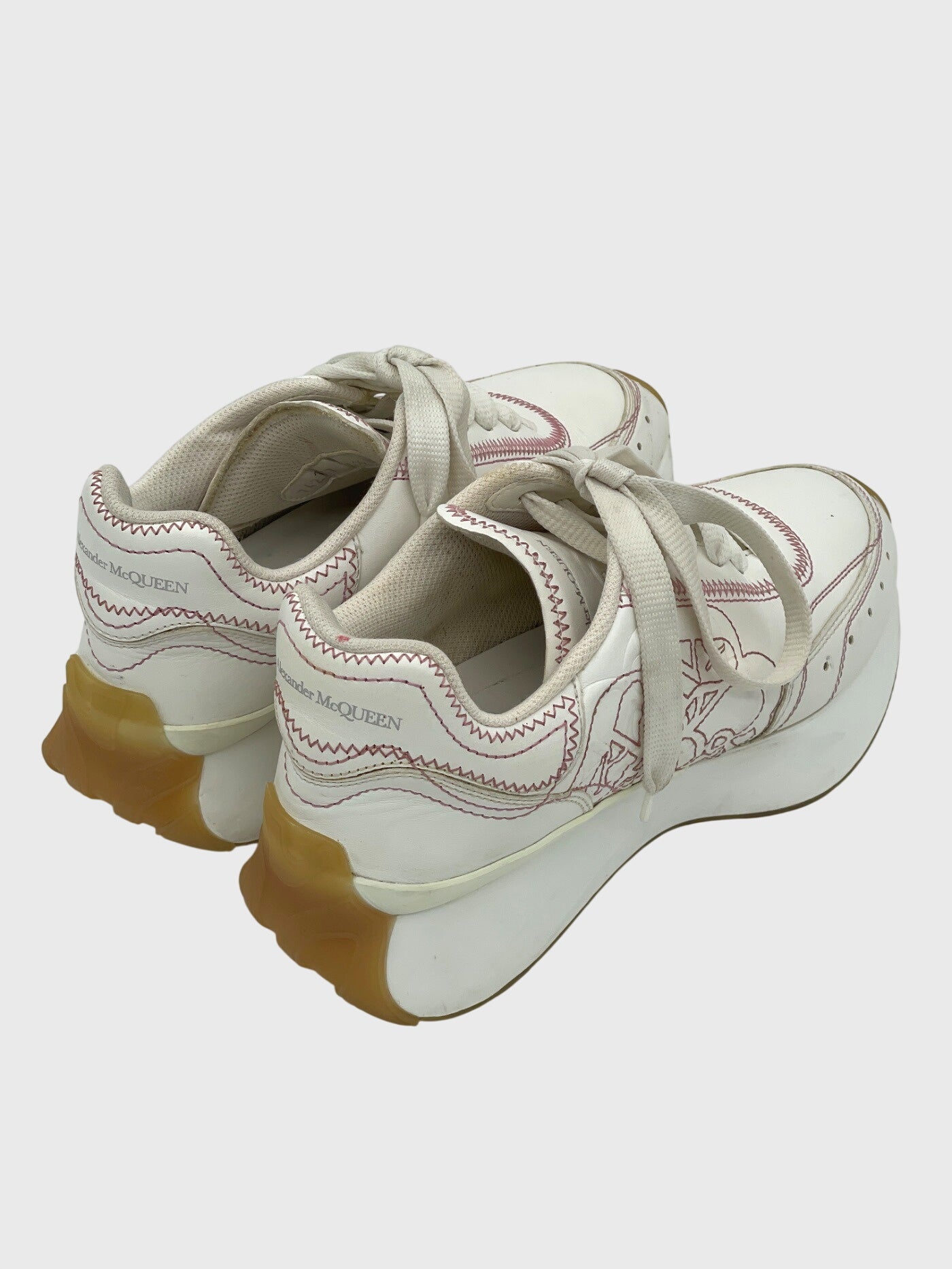 Alexander McQueen Sprint Runner Low Top Sneaker EU 36.5 Weiß