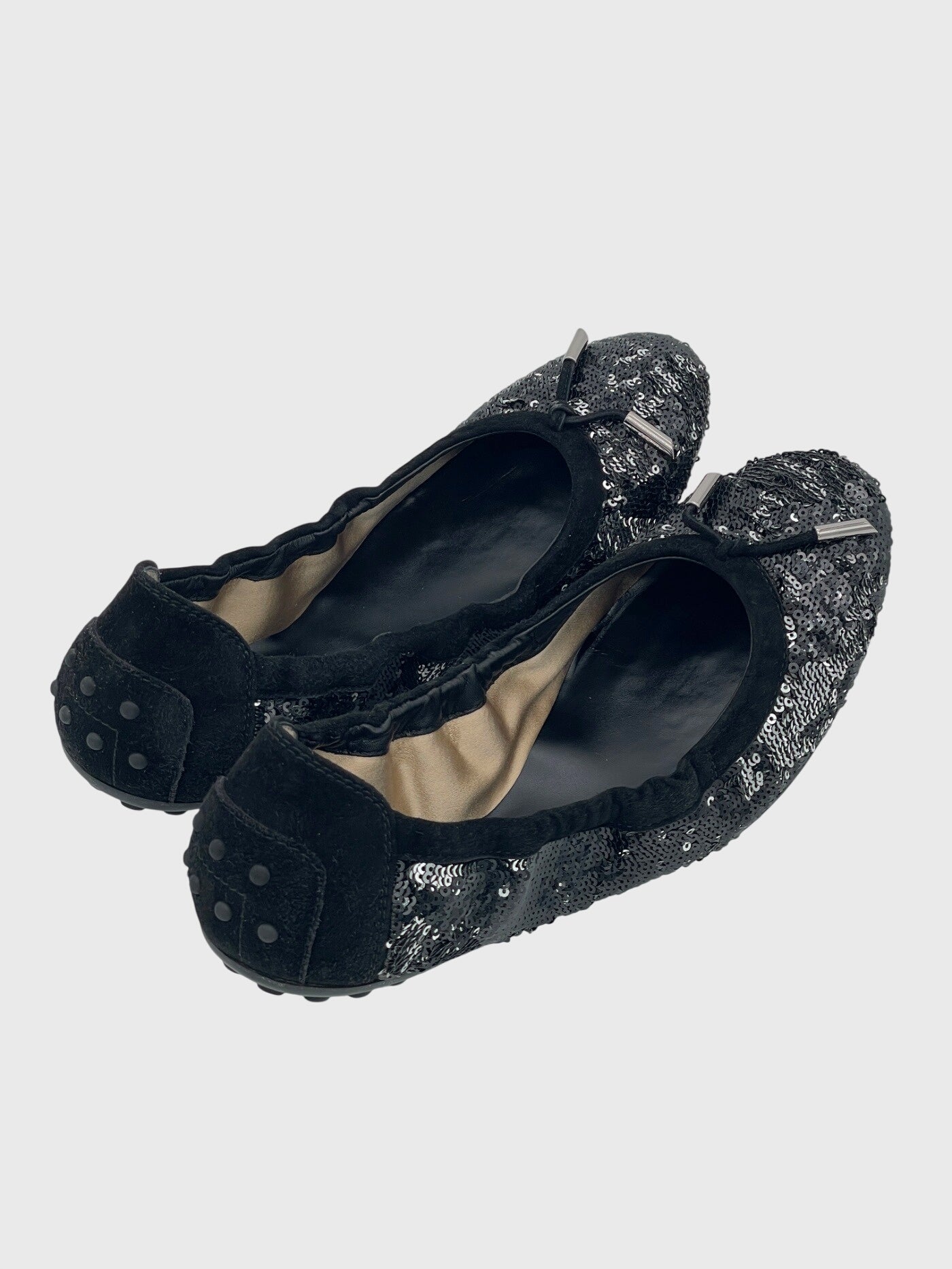 Tod's Gommini Ballerina EU 38 Schwarz