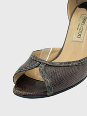 Jimmy Choo Two-Tone Peep-Toe Pump EU 39 Mehrfarbig - Image 7