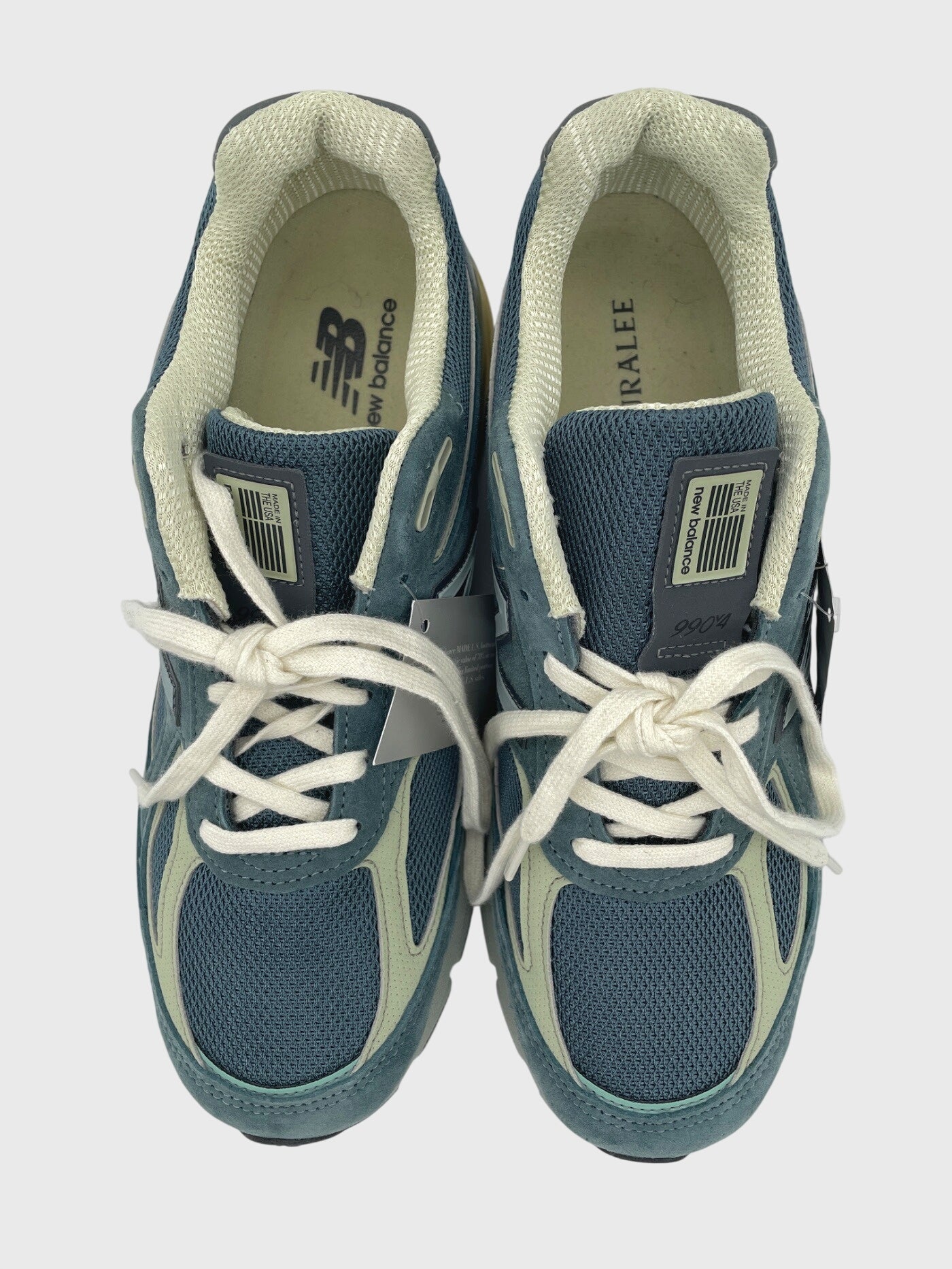 New Balance x AURALEE 990v4 MiUSA Low Top Sneaker EU 43 Blau