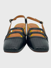 Chie Mihara Leder Slingback EU 40.5 Schwarz