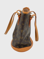 Louis Vuitton Vintage Bucket PM Schultertasche Braun - Image 8