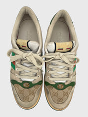 Gucci Screener Low Top Sneaker EU 41.5 Beige