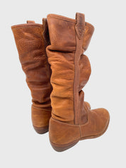 Diesel  Ruched Side Stiefel EU 41 Braun