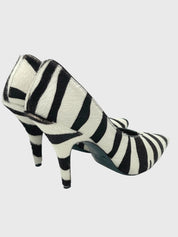 Patrizia Pepe Zebra Print D'Orsay Pump EU 36 Mehrfarbig