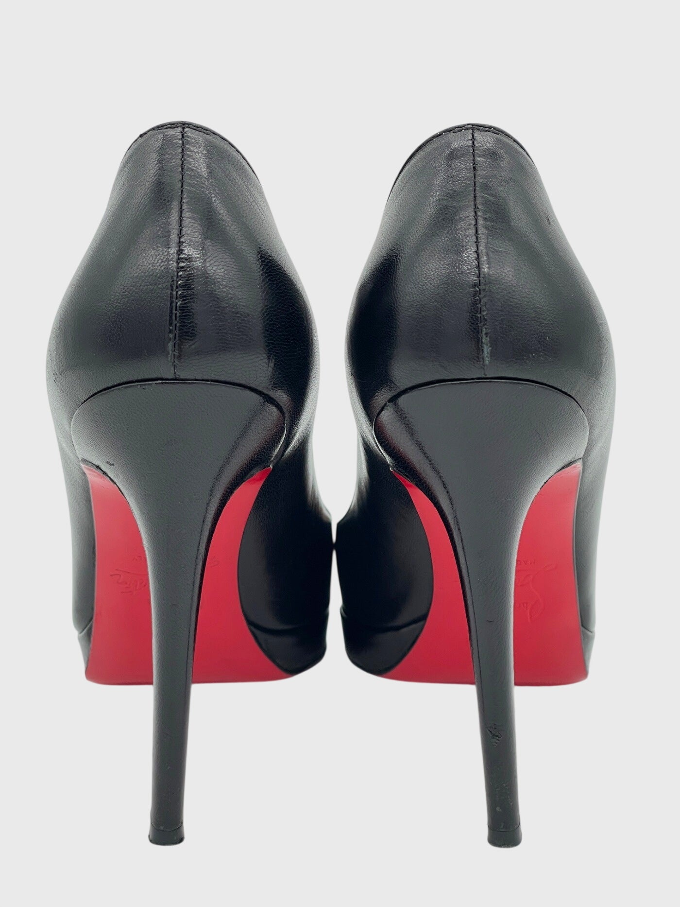 Christian Louboutin Bianca Plateau Pump EU 38 Schwarz