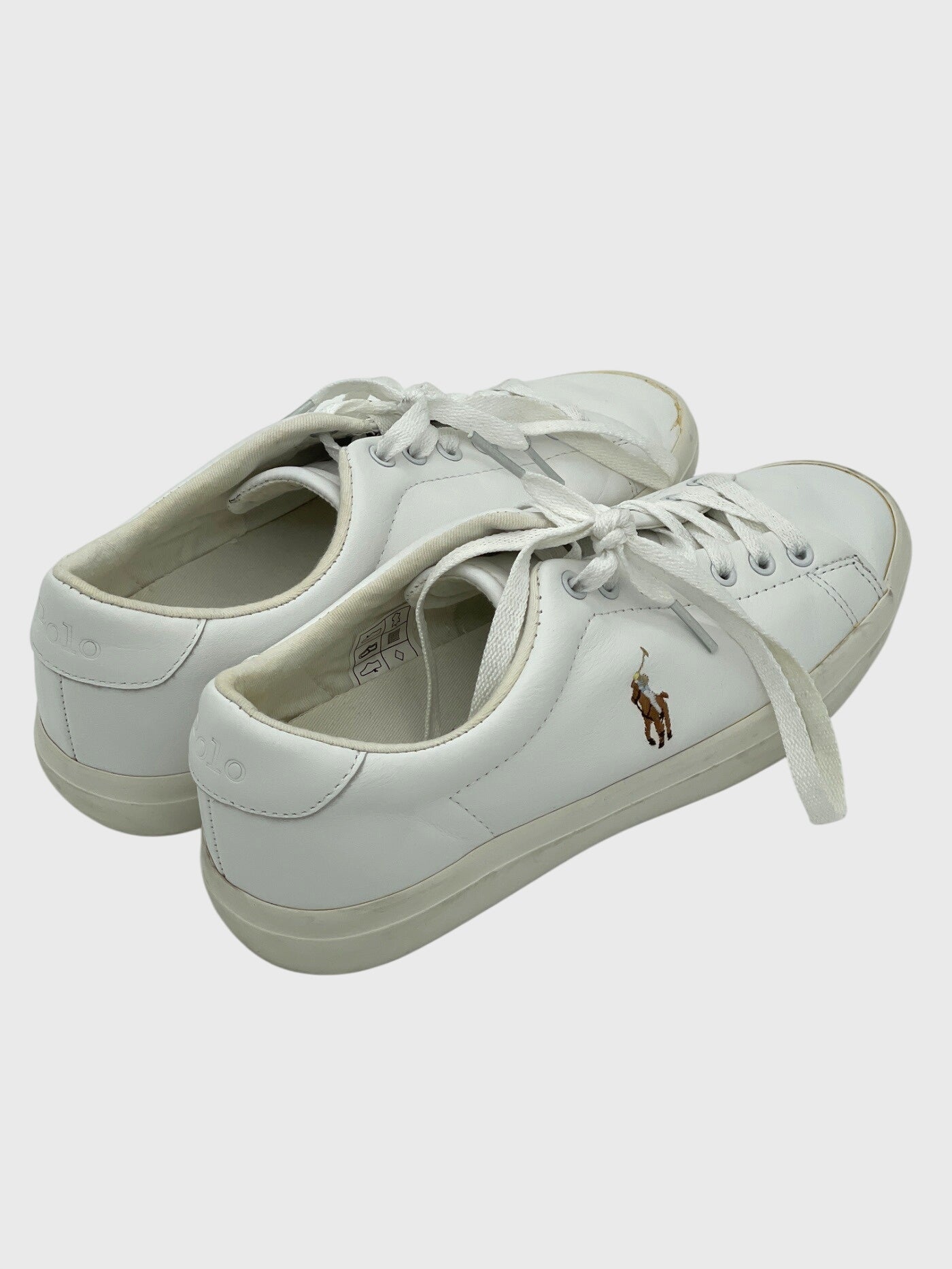 Ralph Lauren Longwood Low Top Sneaker EU 40 Weiß