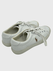 Ralph Lauren Longwood Low Top Sneaker EU 40 Weiß