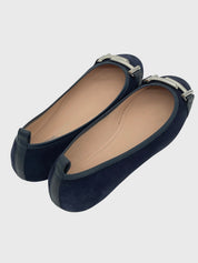 Tod's Double T Ballerina EU 38 Blau