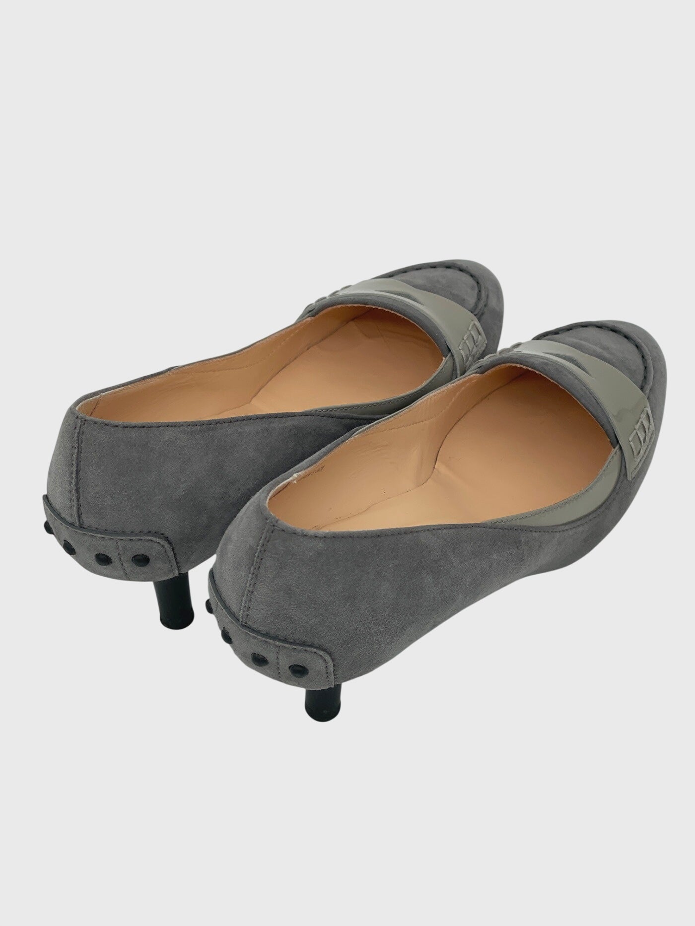 Tod's Gommini Pump EU 38 Grau
