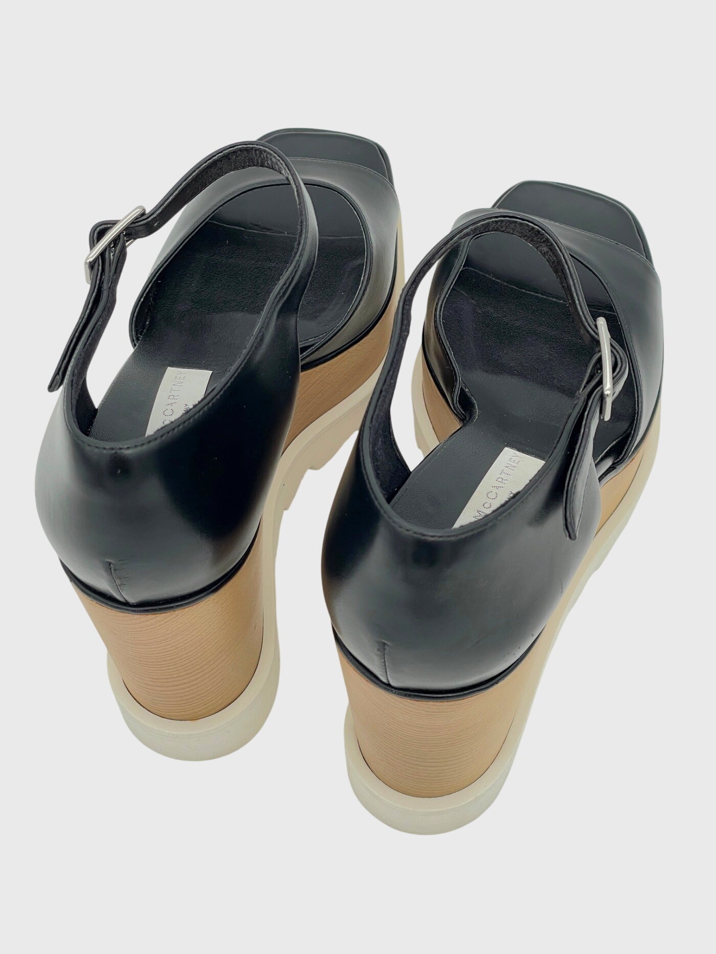 Stella McCartney Elyse Sandale mit Absatz EU 39 Schwarz