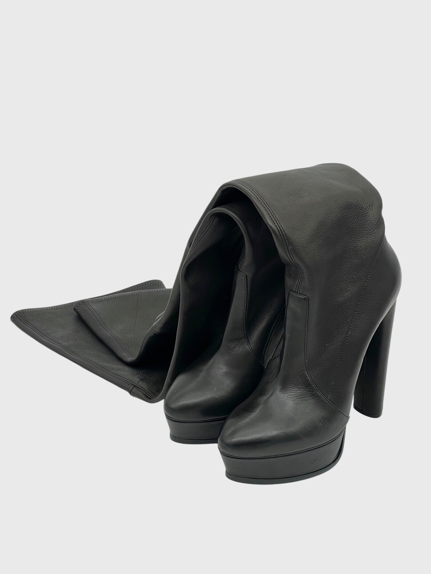 Casadei Flora Overknee Stiefel EU 41 Schwarz