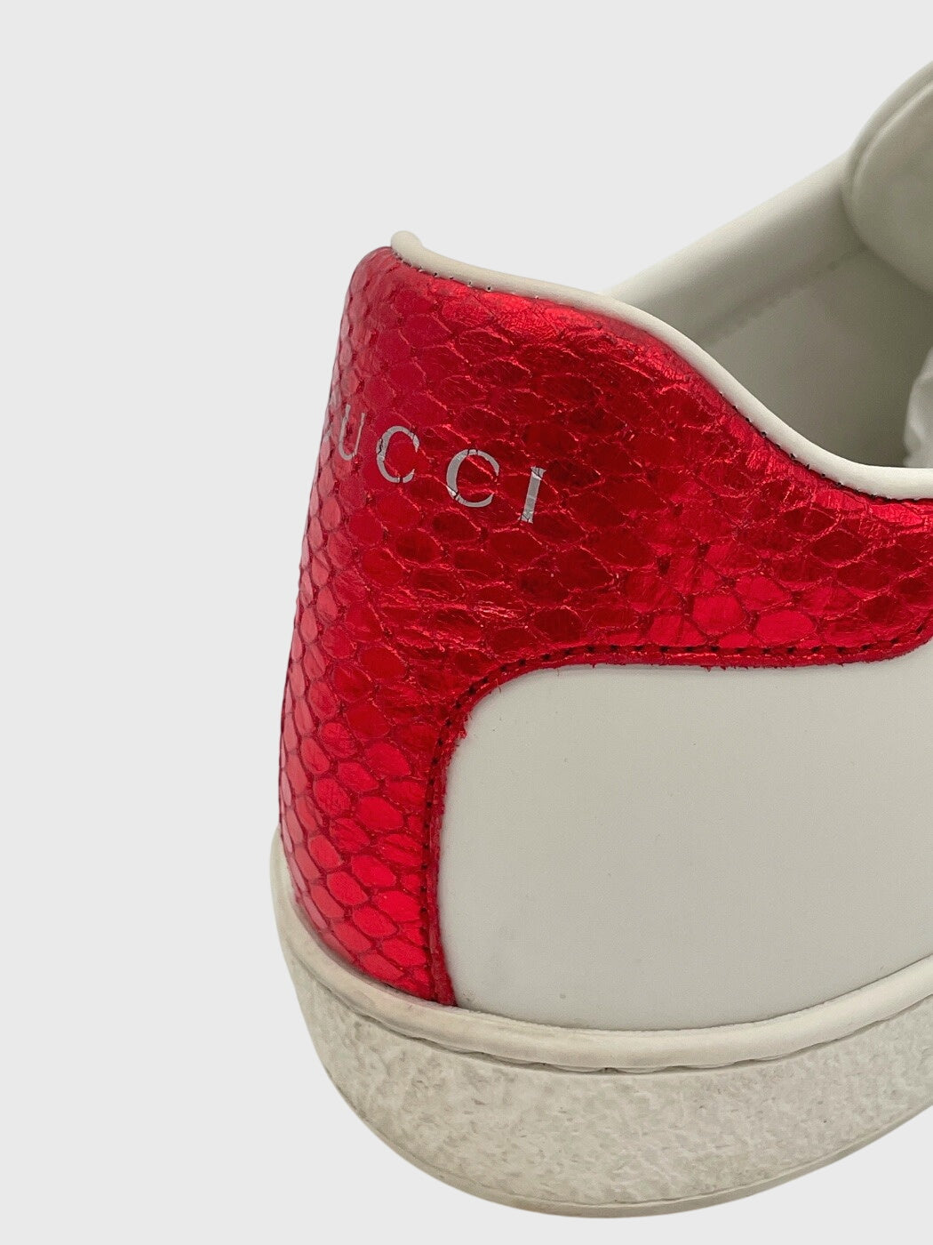 Gucci Ace Low Top EU 39.5 Weiß