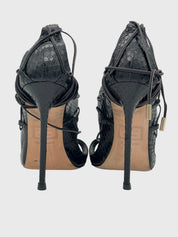 Dsquared2 Shoes Riri Riemchensandale EU 39 Schwarz