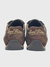 Louis Vuitton Monogram Suede Low Top Sneaker EU 36.5 Braun