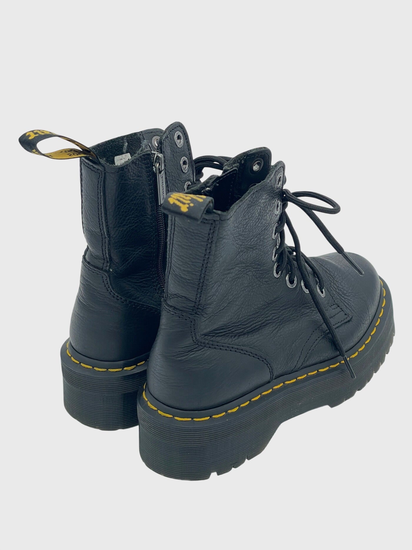 Dr. Martens Jadon Pisa Combat Stiefel EU 39 Schwarz
