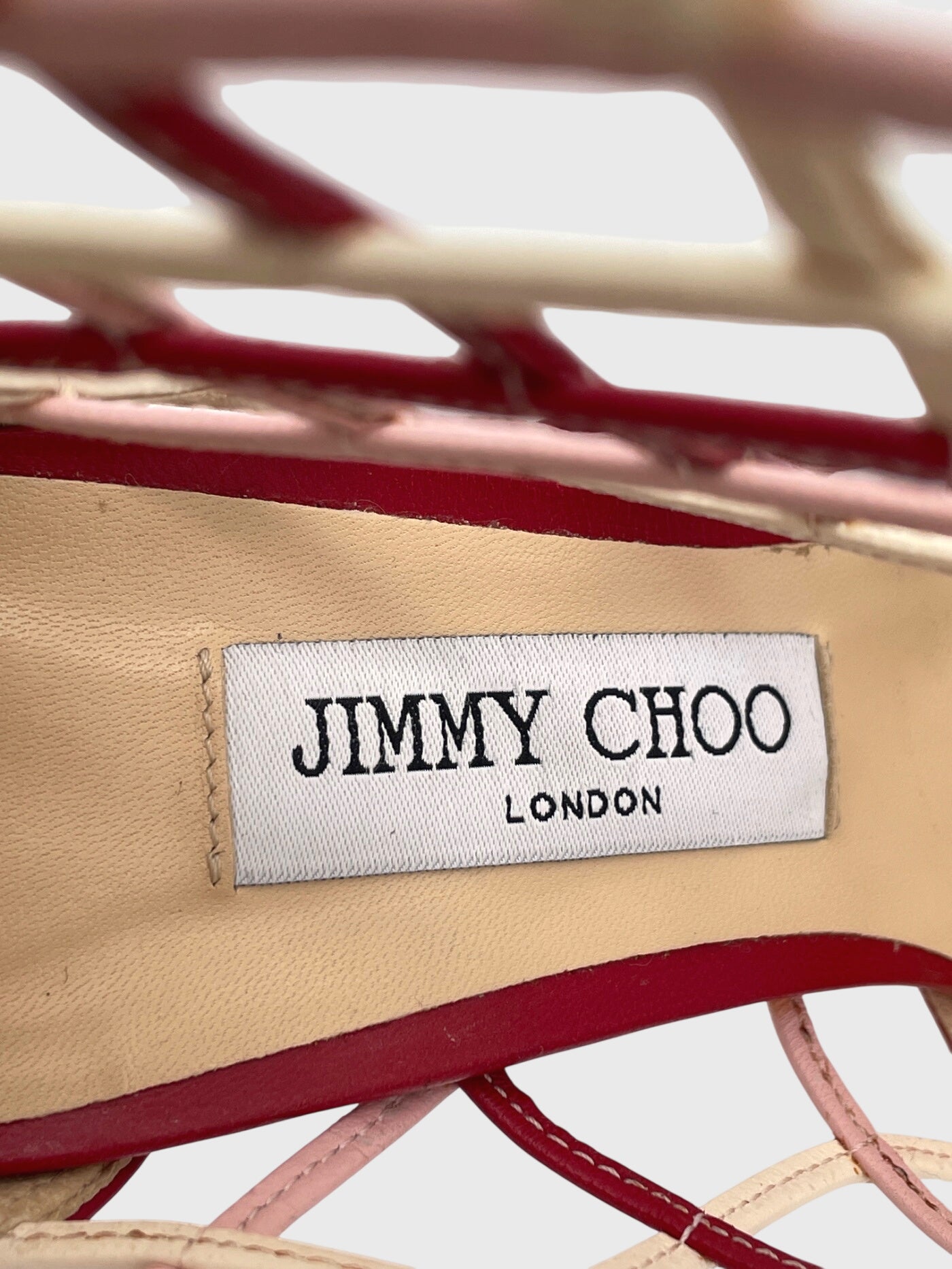 Jimmy Choo Sheldon 100 Caged Ankle Boot EU 39 Mehrfarbig - Image 8