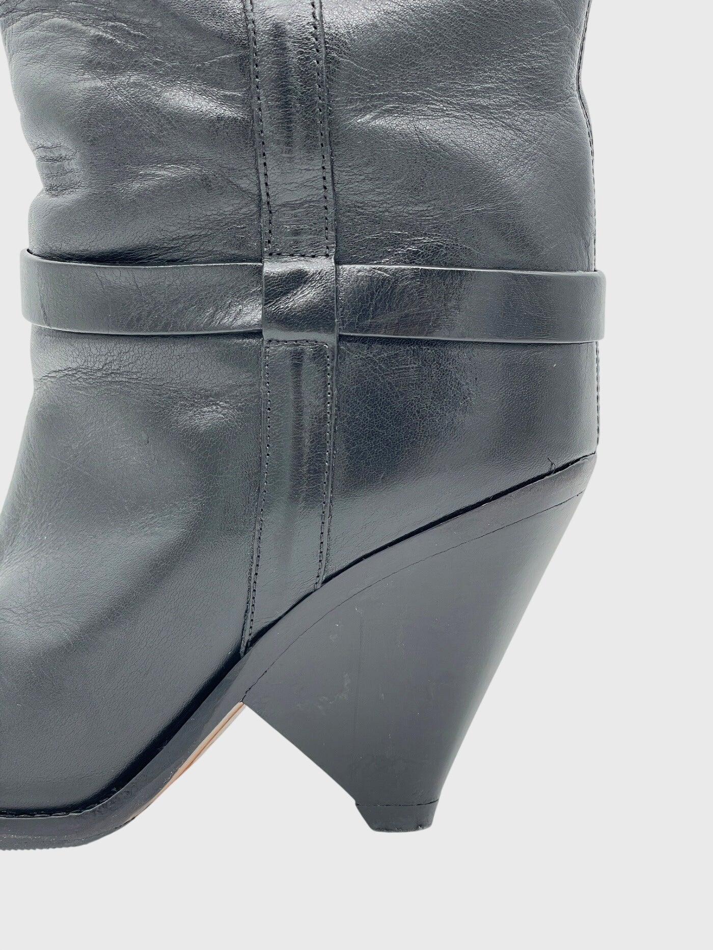 Isabel Marant Lenskee Stiefel EU 37 Schwarz