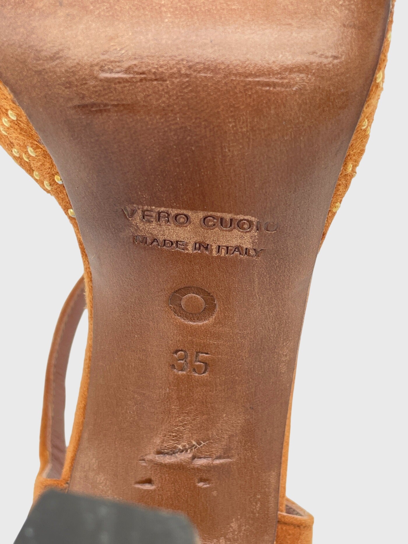 L'Autre Chose Studded Platform Plateau Pump EU 35 Braun - Image 8