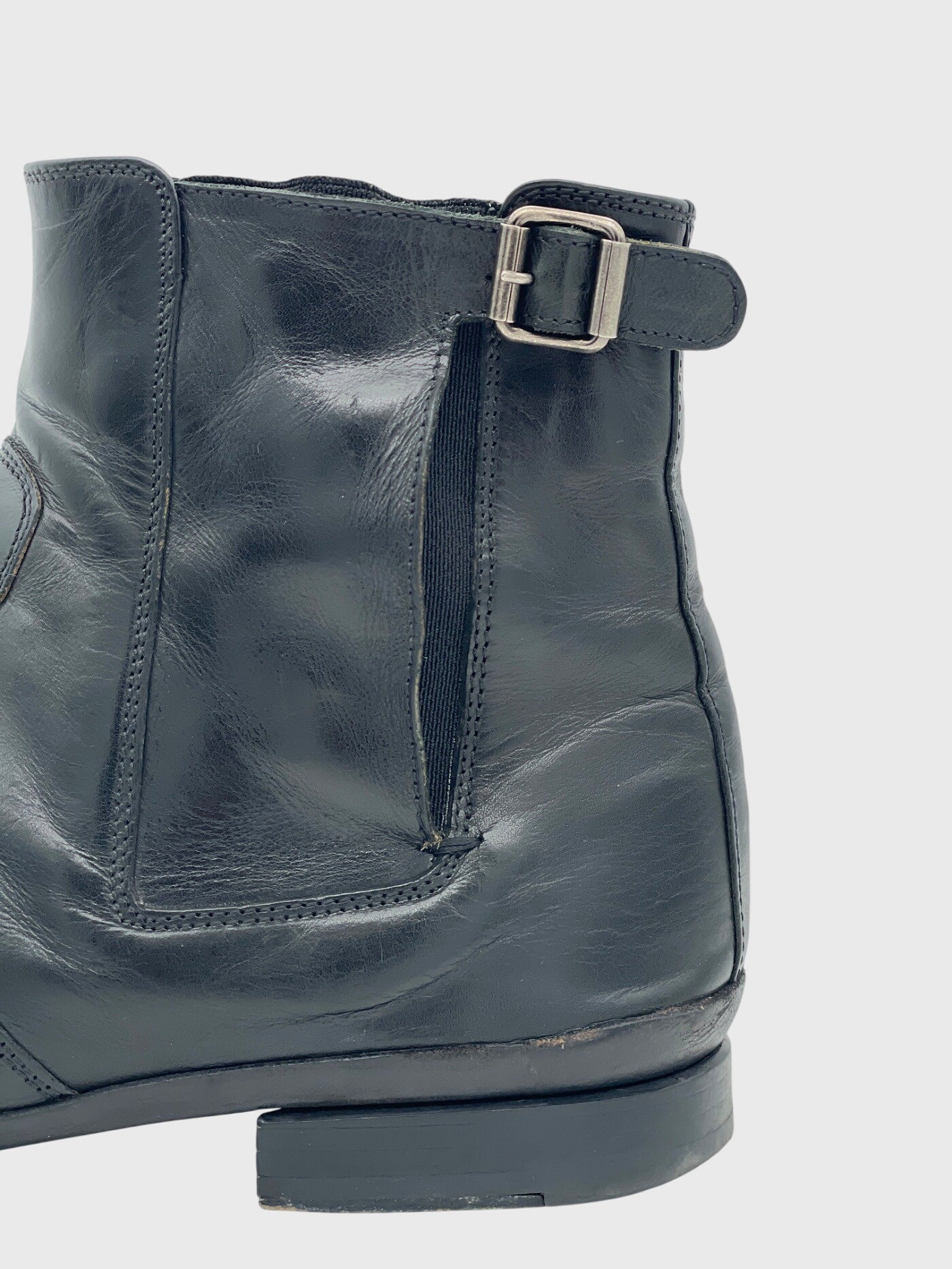 Officine Creative Side-Zip Ankle Boot EU 41.5 Schwarz