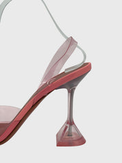 Amina Muaddi Rosie Slingback EU 37.5 Pink