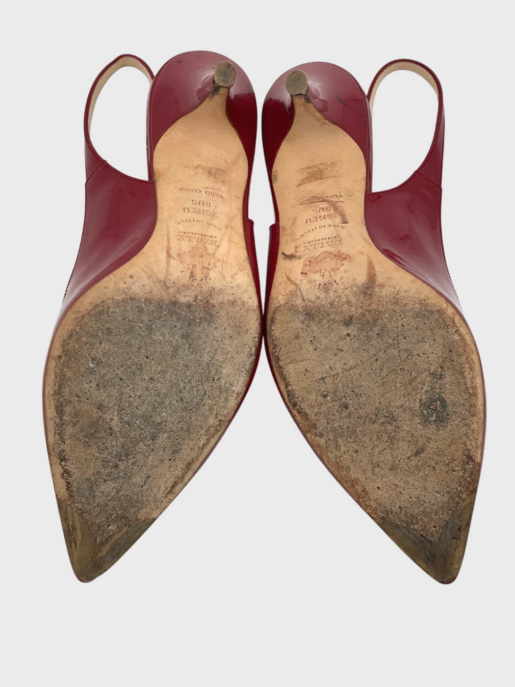 Bally CIEL Slingback EU 36.5 Rot - Image 8