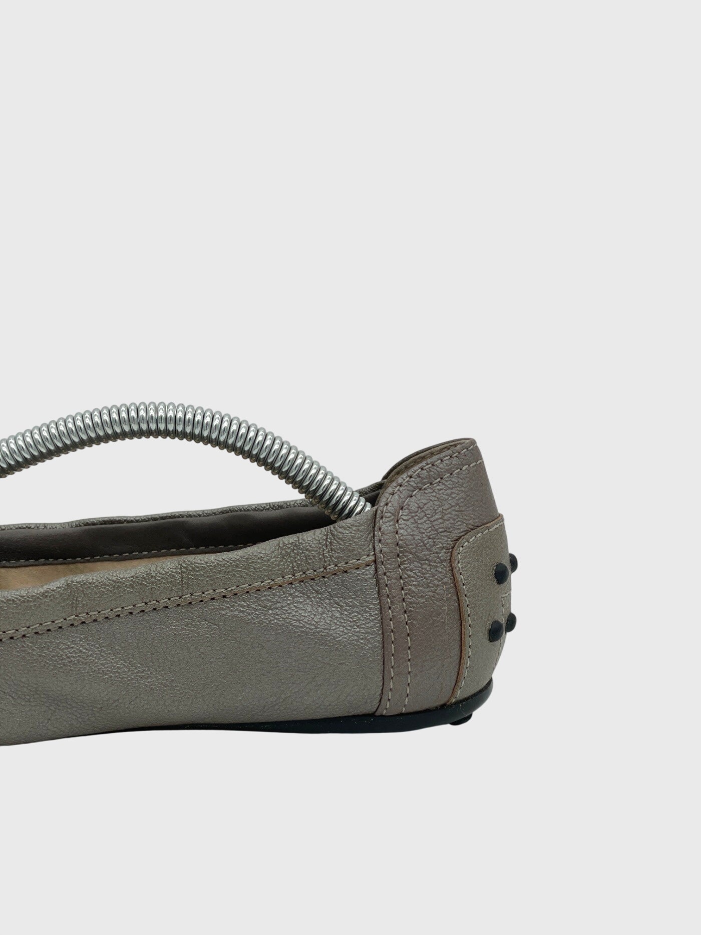 Tod's Gommini Ballerina EU 36.5 Metallic