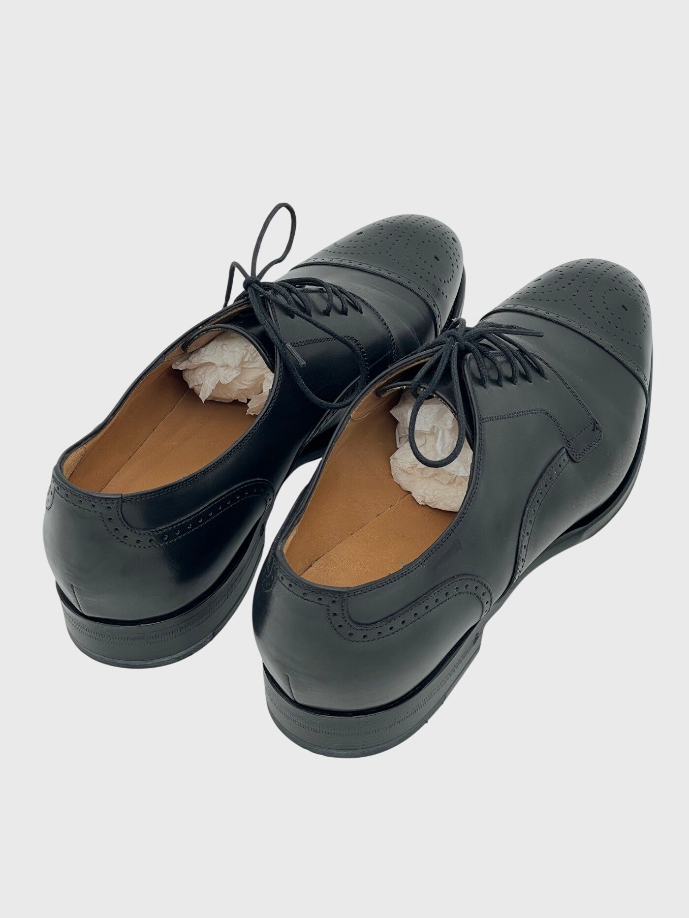 Gucci Brogue Derby EU 43 Schwarz