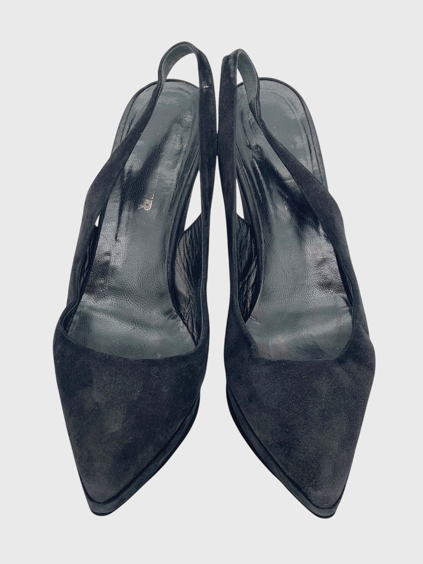 Jil Sander Wedge Slingback EU 38 Schwarz