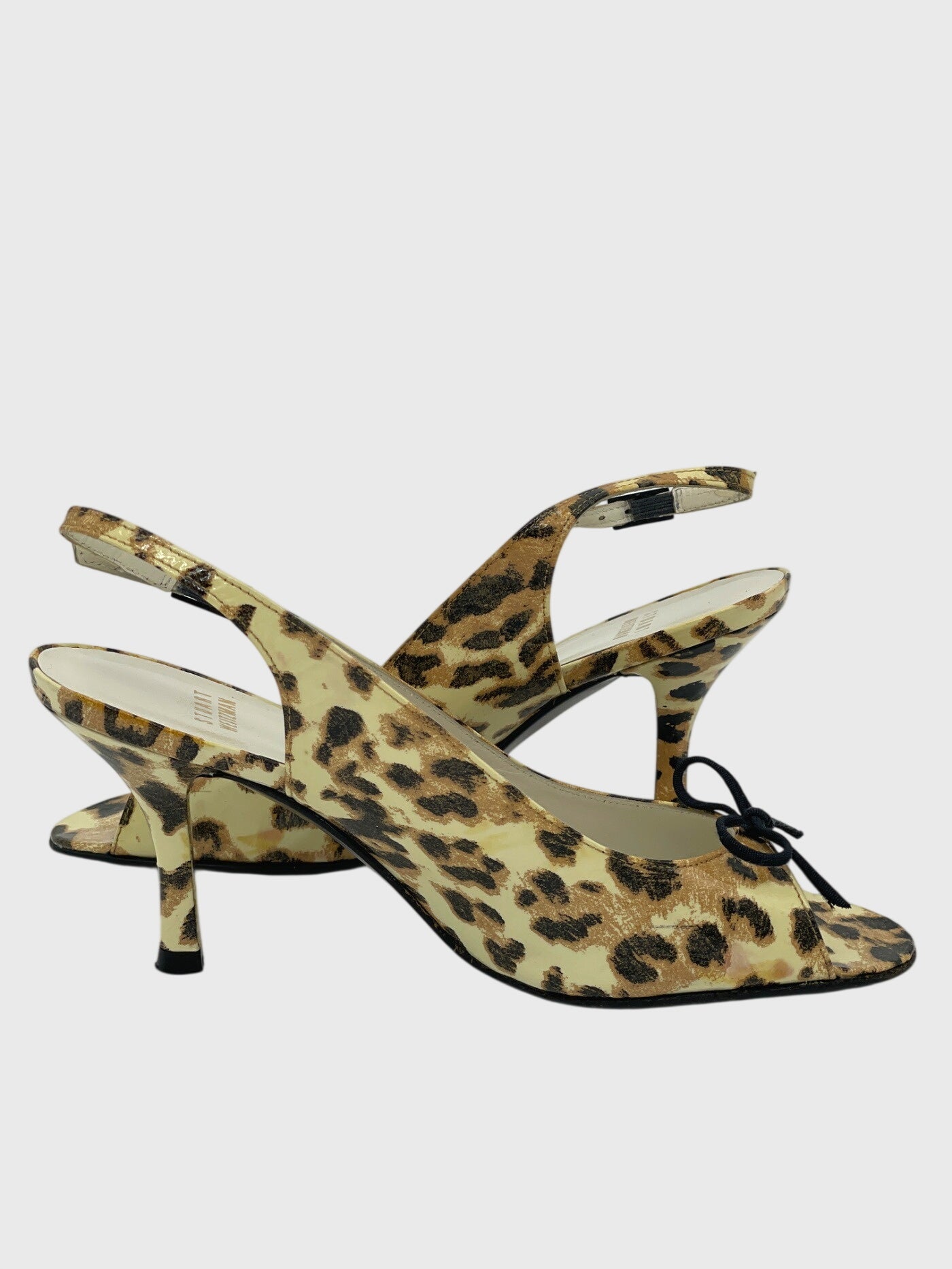 Stuart Weitzman Leopard Print Slingback EU 37.5 Mehrfarbig