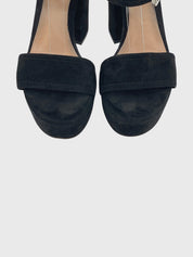 Gianvito Rossi Gina Platform Sandale mit Absatz EU 36.5 Schwarz