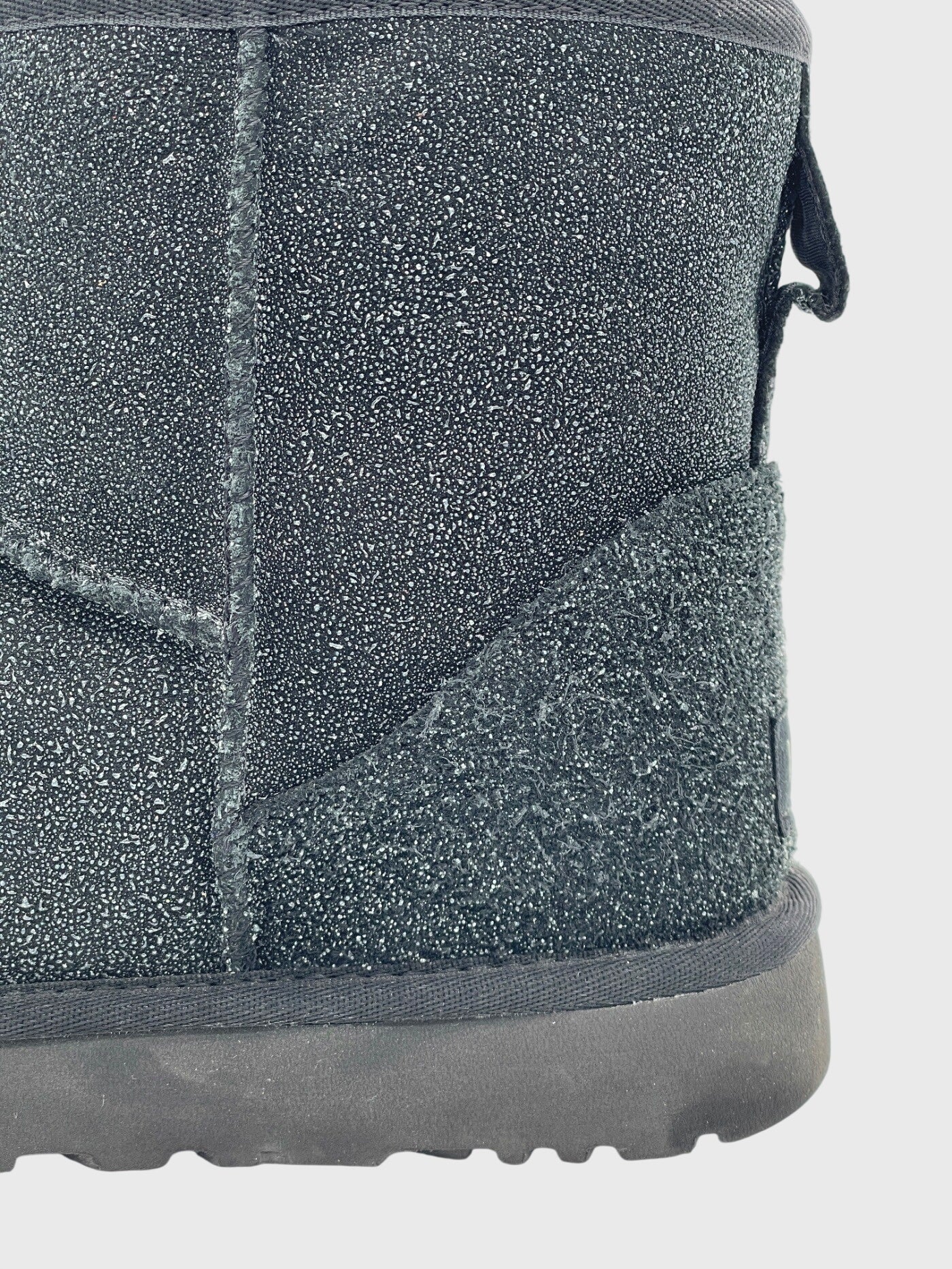UGG Classic Mini Sparkle Ankle Boot EU 42 Schwarz