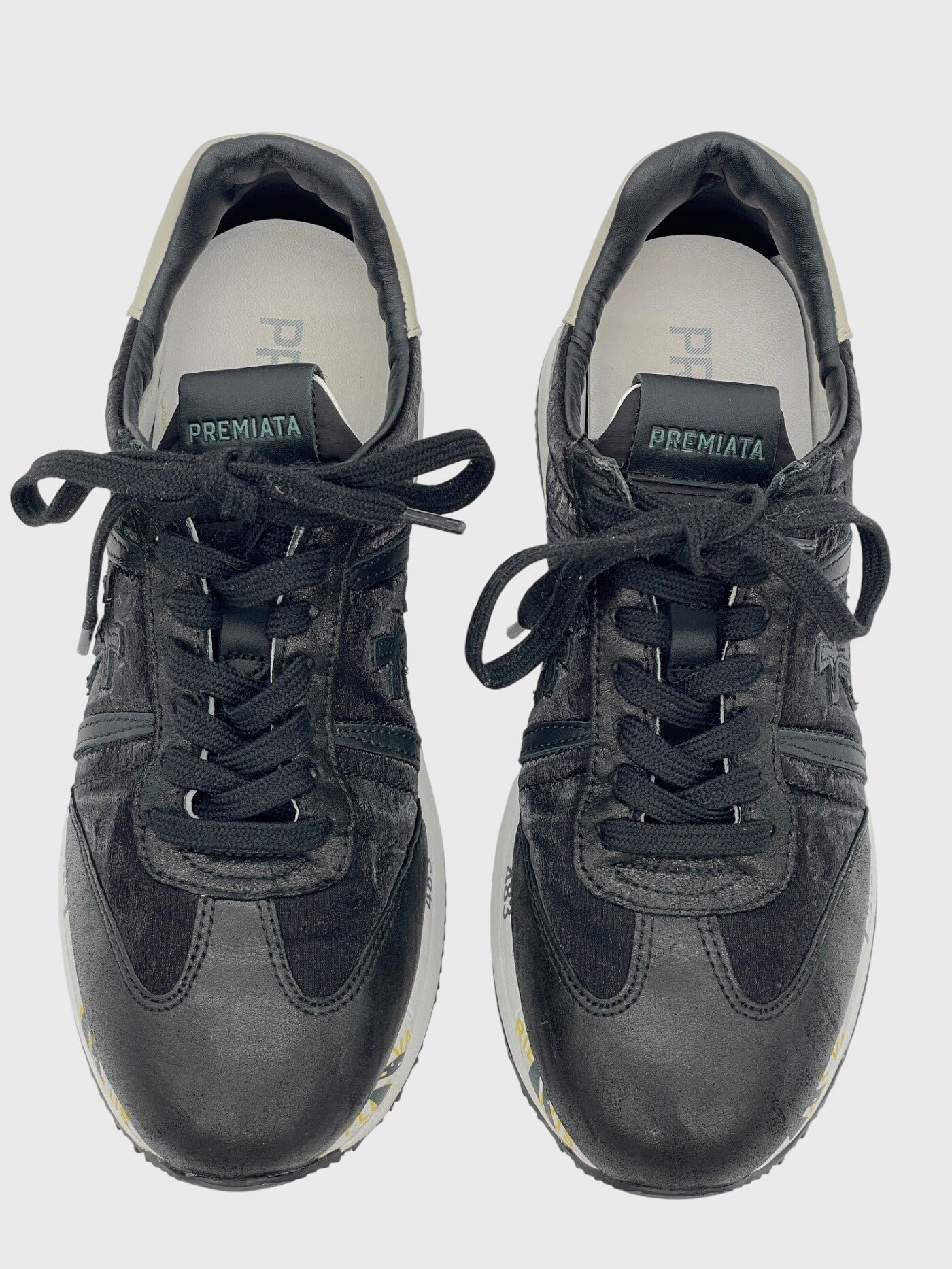 Premiata Conny Low Top Sneaker EU 38 Schwarz