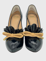 Moschino Shoes Cheap and Chic Ruffle Bow Plateau Pump EU 41 Schwarz