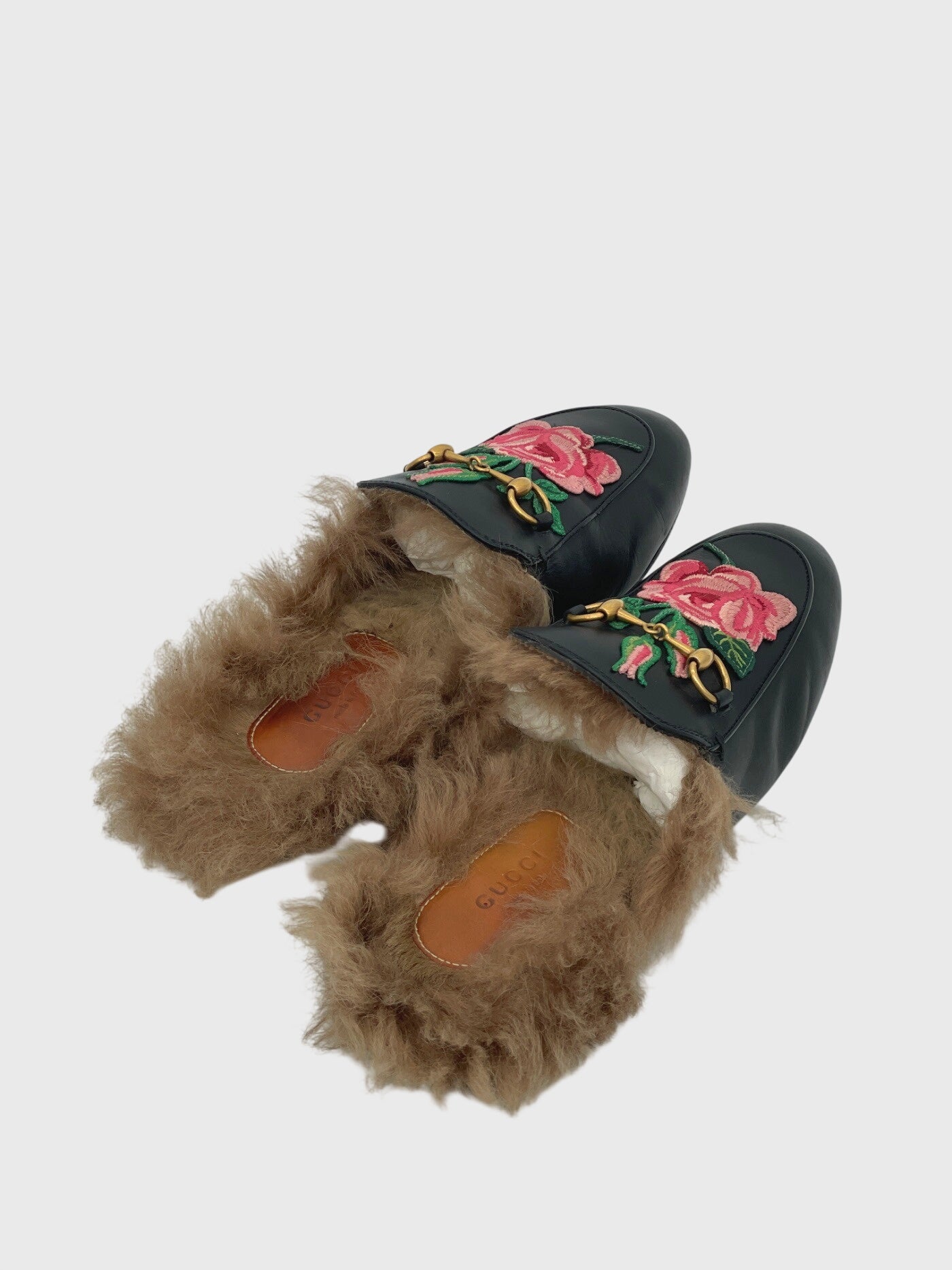 Gucci Princetown Slipper EU 36 Mehrfarbig