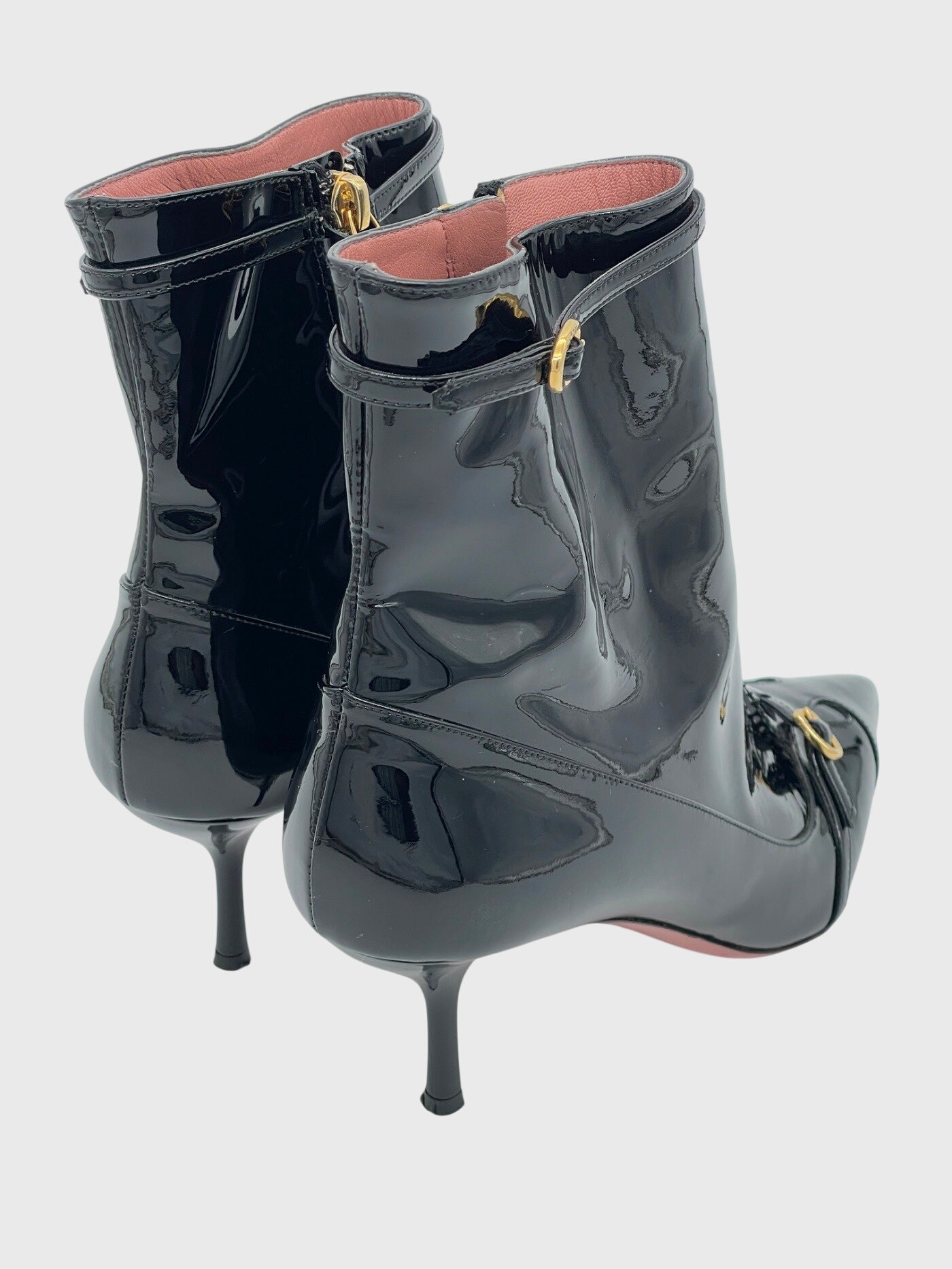 Bally Pointed Toe Ankle Boot EU 40 Schwarz
