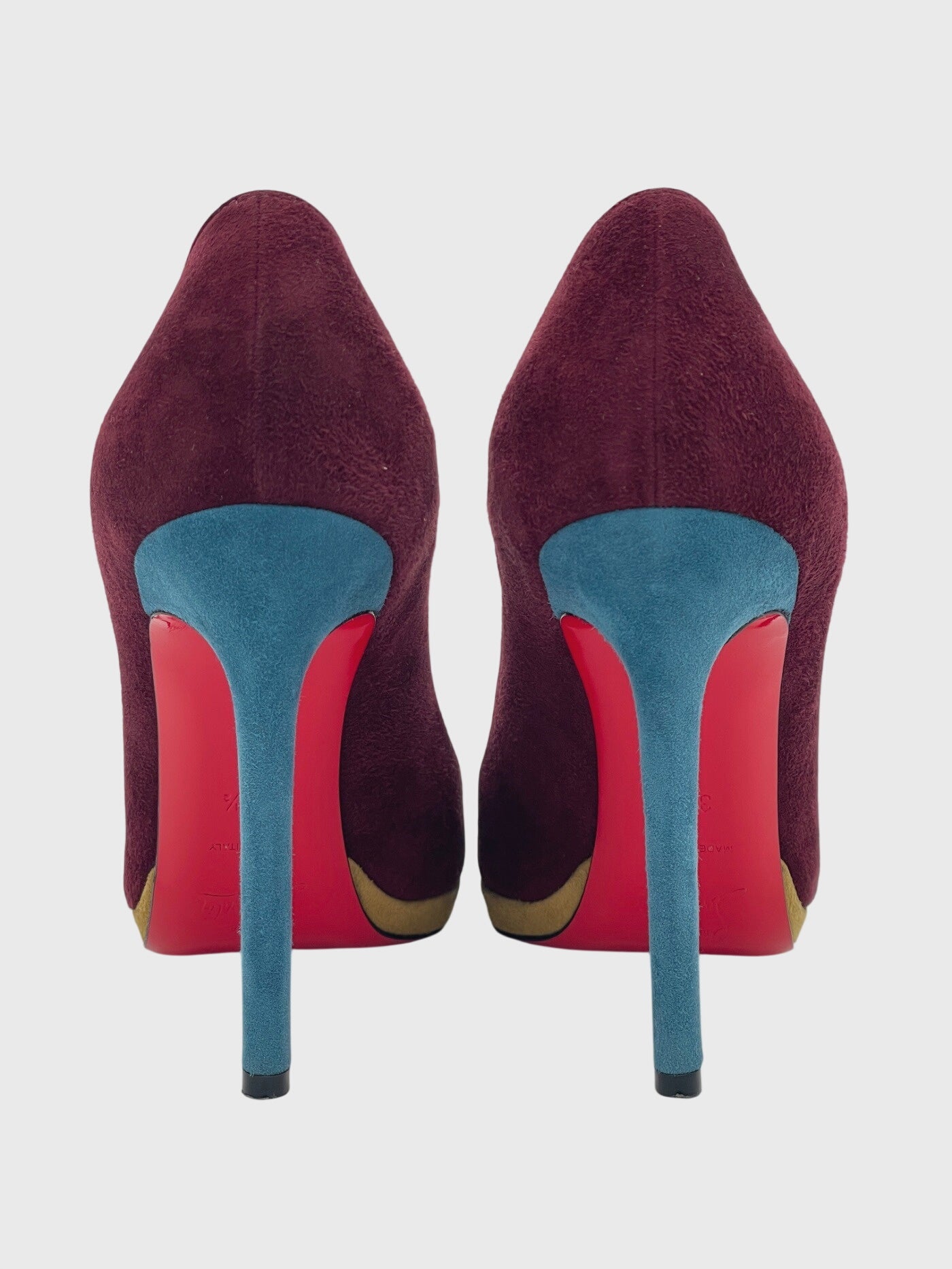 Christian Louboutin Neofilo 120 Plateau Pump EU 37.5 Mehrfarbig