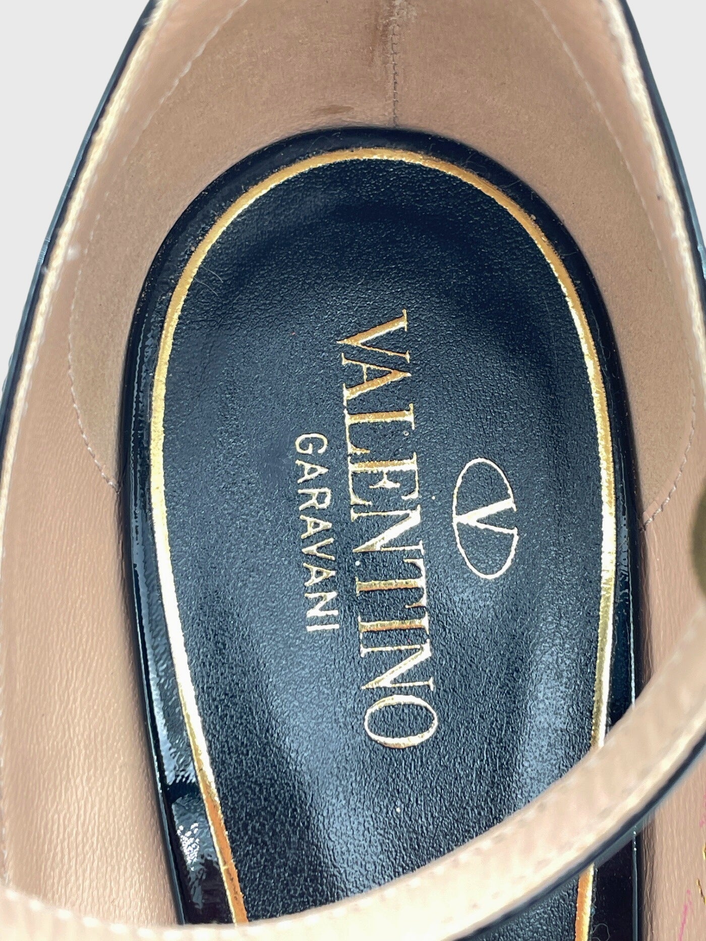 Valentino Garavani Tan-Go Plateau Pump EU 39 Schwarz - Image 8