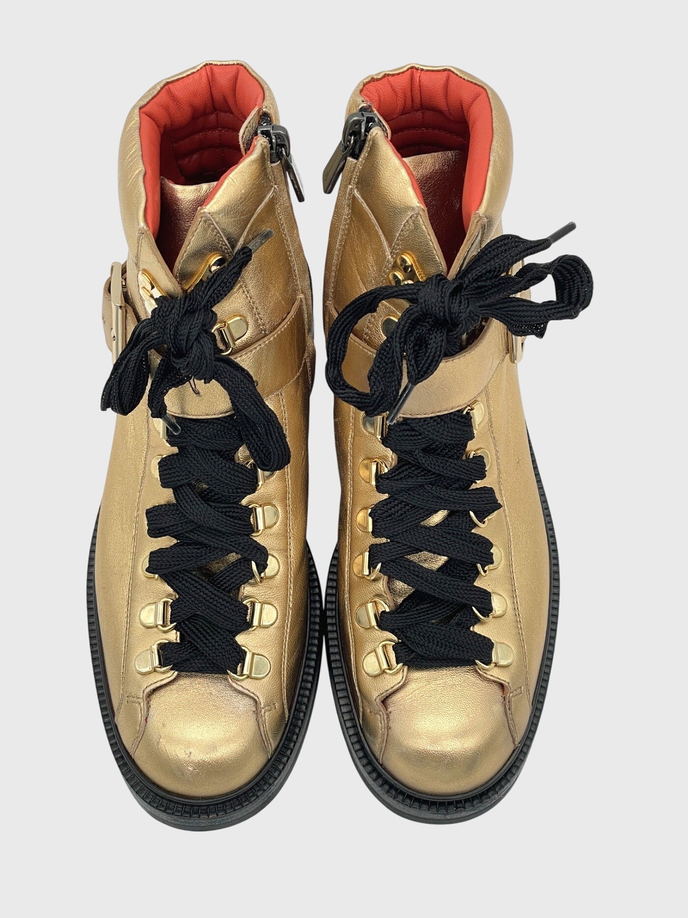 Santoni Mountain Ankle Boot EU 37 Metallic